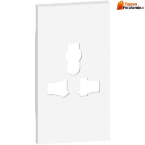 Bticino-Multistandart-Priz-icin-Kapak-2M-Beyaz.jpg Bticino Multistandart Priz için Kapak 2M Beyaz
